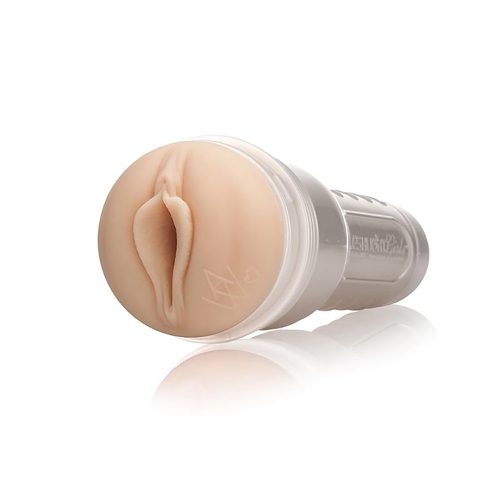 Мастурбатор в колбе вагина из киберкожи телесного цвета порноактрисы Angela White Fleshlight - 2