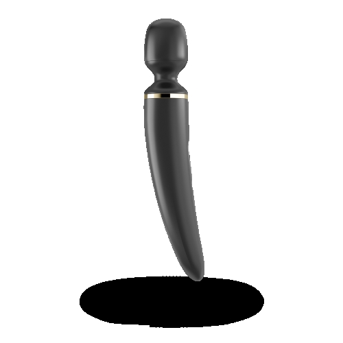 Вібромасажер для клітора та інших ерогенних зон Satisfyer Wand-er Woman чорний - 3