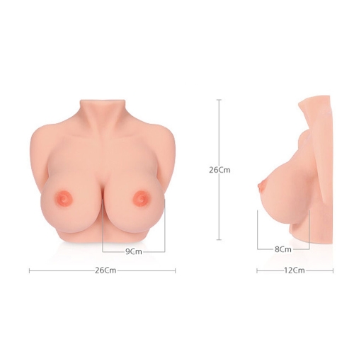 Мастурбатор полуторс грудь телесного цвета Kokos Bouncing Titties D - 2