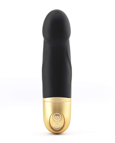 Вибратор черный Dorcel REAL VIBRATION S Gold - 2