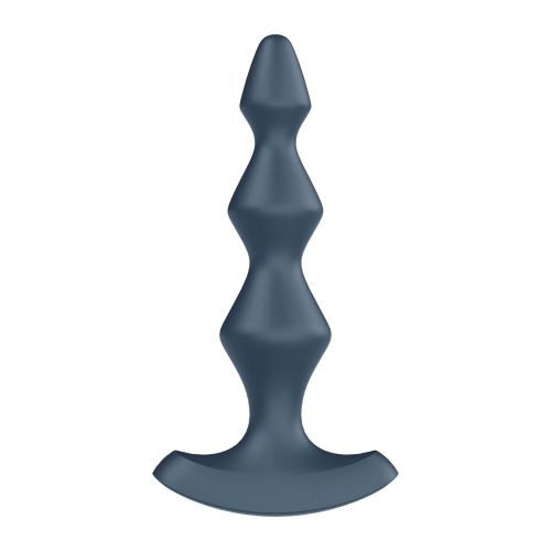 Анальный 12/3,2 см стимулятор-бусины с двумя моторами Satisfyer Lolli-Plug 1 (dark teal) Пробка Лолли - 1