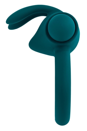 Эрекционное кольцо на член с вибропулей зеленое Evolved Novelties Evolved Playboy Bunny Buzzer - 4