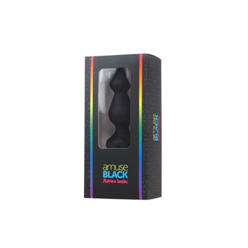Анальная пробка Adrien Lastic Amuse Mini Black (S) - 3