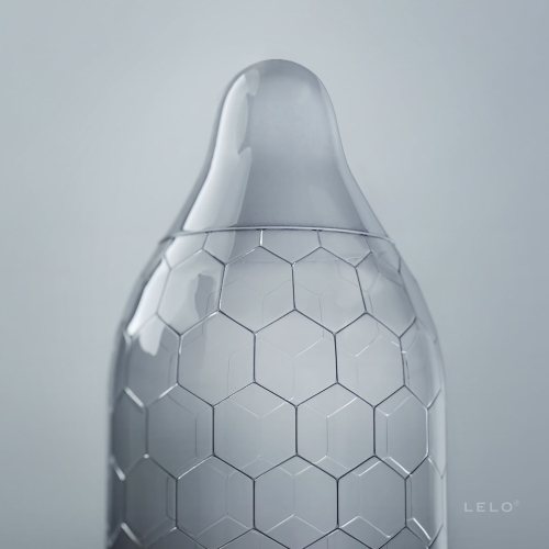 Презервативи тонкі та суперміцні LELO HEX Condoms Original 12 штук - 2