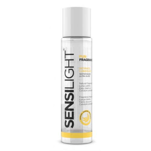 Ароматний лубрикант на водяній основі з ароматом банана Intimateline Sensilight Fun Fragrance 60мл - 1