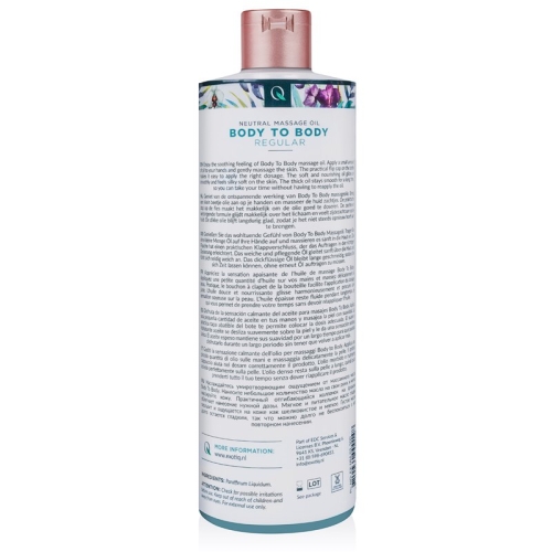 Олія для масажу тіла Exotiq Massage Exotiq Body To Body Oil 500 мл - 3