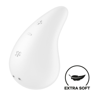 Вибратор для клитора белый Satisfyer Dew Drop
