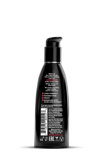 Оральный лубрикант со вкусом клубники Wicked Sensual Care Flavored 60 мл - 2