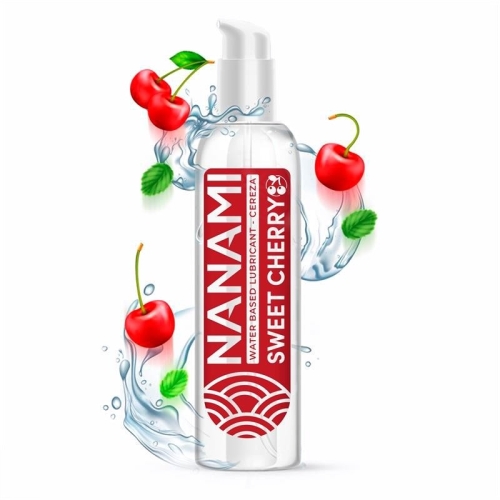 Оральний лубрикант на водній основі зі смаком вишні Nanami Lubricant Sweet Cherry 150мл - 1