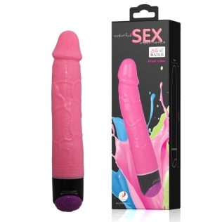 Вібратор реалістичний рожевий SEX vibe LYBAILE