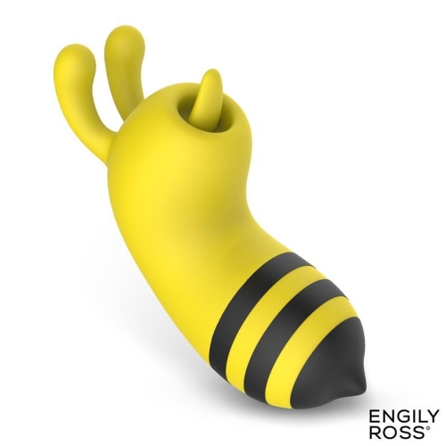 Кліторальний вібратор із язичком у формі оси із язичком Engily Ross Vibee Massager Licking Tongue - 3