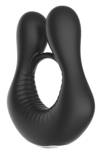 Эрекционное виброкольцо на член черное Dream Toys - 1