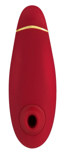 Вакуумний безконтактний вібратор для клітора з автопілотом червоний Womanizer Premium - 3