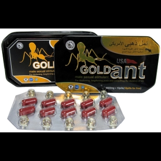 Препарат для повышения потенции Loveshop Золотой муравей USA Gold Ant 10 таблеток+10 капсул