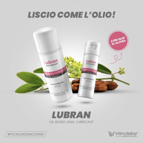 Лубрикант для анального секса на водной основе С маслом жожоба Intimateline Lubran Anal Lubricant 30мл - 2