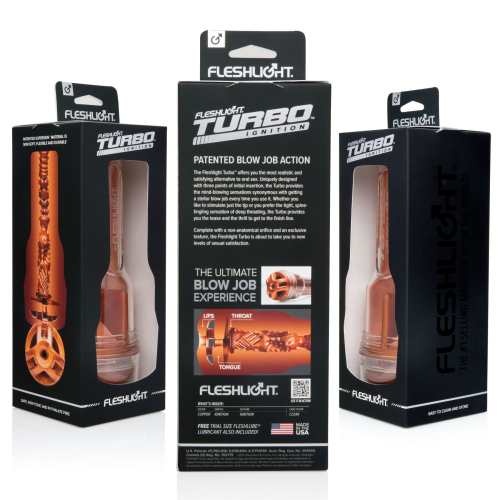 Мастурбатор Fleshlight Turbo Ignition Copper Флешлайт - 3