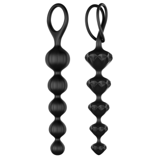 Силіконові Анальні намиста Satisfyer Beads Black