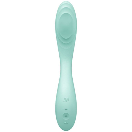 Вибратор для стимуляции зоны G с массажирующим шариком бирюзовый Satisfyer Rrrolling Pleasure - 4