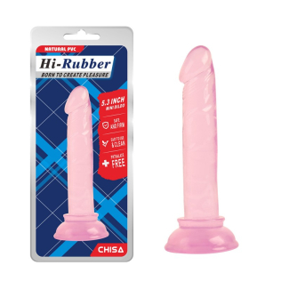 Анальний вібратор реалістичний рожевого кольору Chisa Mini Dildo