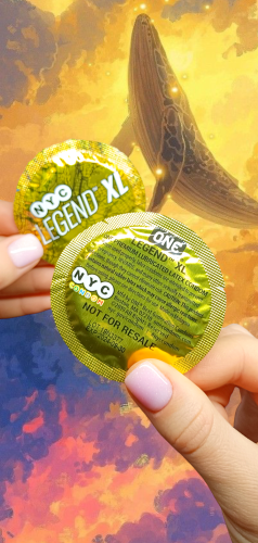 Презервативи ONE Legend XL великого розміру по 1шт - 5