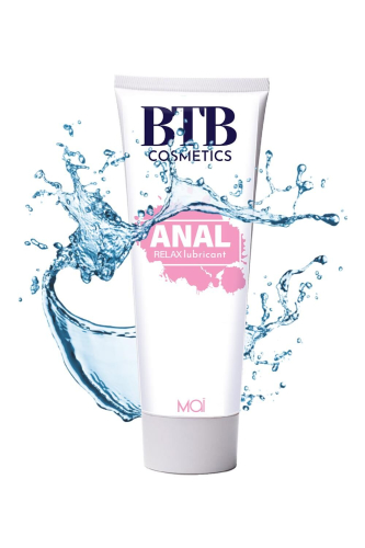 Анальний лубрикант на водній основі Mai BTB Anal Relax 100 мл - 4