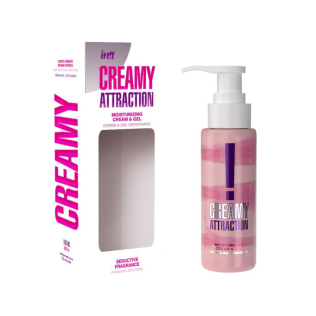 Увлажняющий крем-гель 2в1 с афродизиаком унисекс Intt Attraction Seduction 100 мл