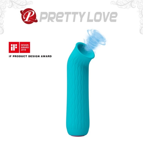 Вакуумний стимулятор клітора Блакитний Pretty Love Ford - 2