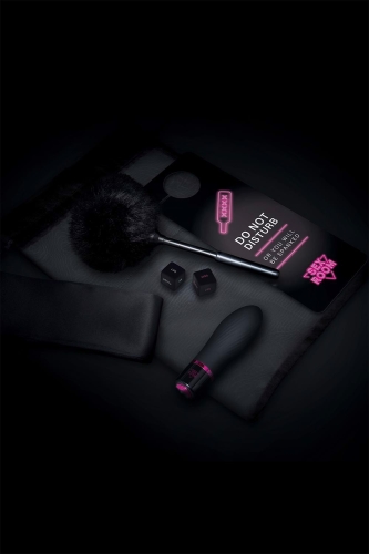 Набір секс іграшок для секс ігор чорно-рожевого кольору Dream Toys Sex Room Vibe Kit 6 предметів - 13