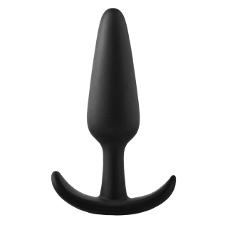 Анальний плаг зі стопером у формі якоря чорний Dreamtoys FantASStic Smooth розмір Large