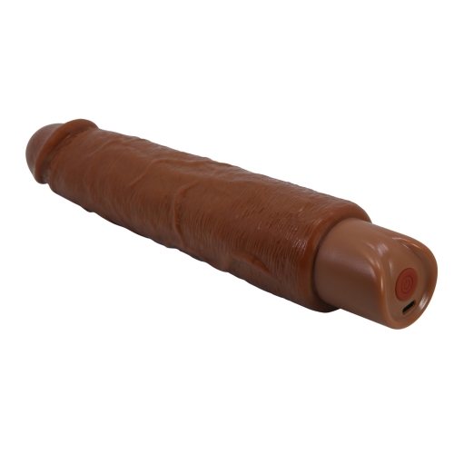 Вибратор реалистик коричневый Lybaile Pretty Love Soren Realistic Vibrating Dildo - 7