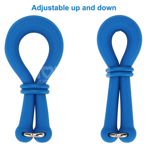 Ерекційна петля на член синього кольору Lovetoy Pinnacle Pro Anyfit Plus Stretcher - 3
