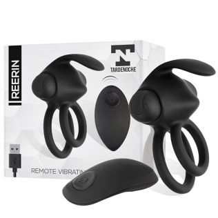Эрекционное виброцольцо на член двойное с пультом управления Tardenoche Reerin Dual Vibrating Ring