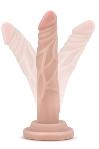 Реалістичний фалоімітатор на присоску тілесний Dr. SKIN 5 INCH MINI COCK - 3