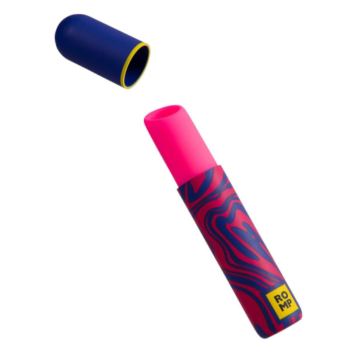 Вакуумний кліторальний стимулятор у формі помади рожевого кольору Romp Lipstick - 1