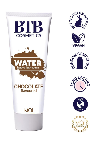 Лубрикант на водной основе с ароматом шоколада Mai BTB Flavored Chocolate 100 мл - 1