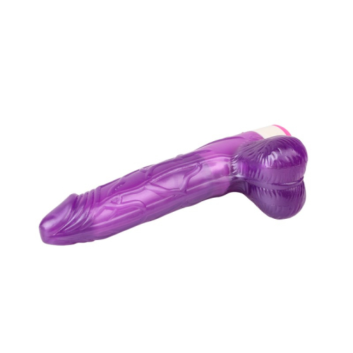 Вібратор реалістичний фіолетового кольору Chisa Luv Pleaser - 3