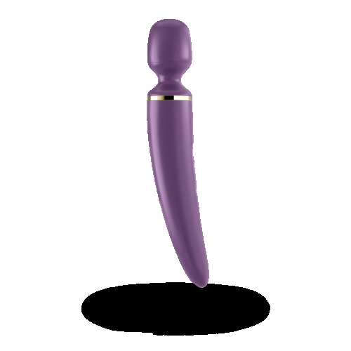 Вібромасажер для стимуляції ерогенних зон Satisfyer Wand-er woman фіолетовий - 3