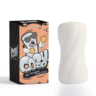 Мастурбатор для мужчин белого цвета Chisa Pleasure Pocket