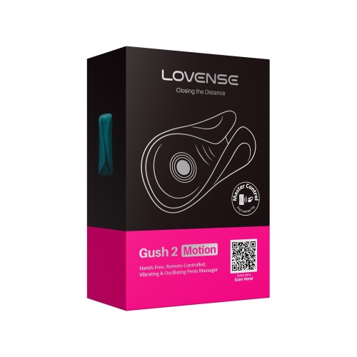 Смарт-вибромастурбатор для головки члена зеленый Lovense Gush 2 Motion - 10