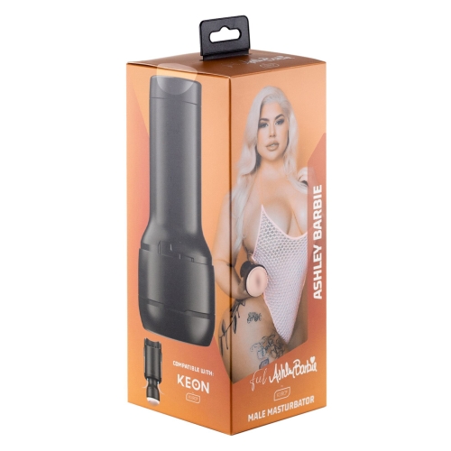 Мастурбатор вагина порнозвезды Ashley Barbie телесного цвета Kiiroo - 1