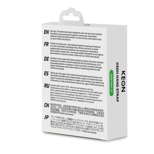 Ремінець на руку для мастурбатора Kiiroo Keon чорного кольору Kiiroo Hand Strap - 5