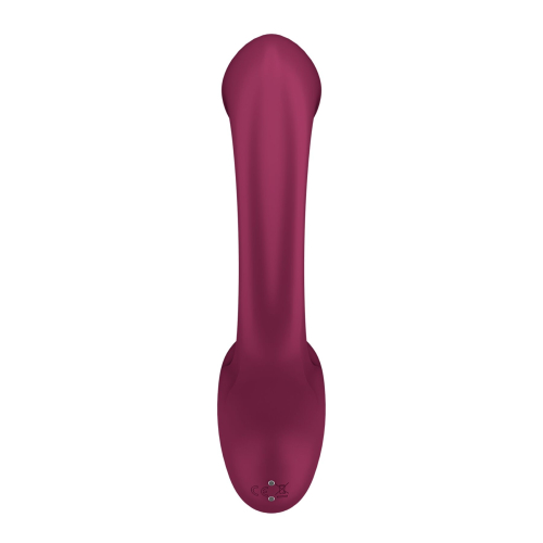 Вагінально-кліторальний вібратор із 2 моторами червоного кольору Satisfyer G for Goddess 2 - 4