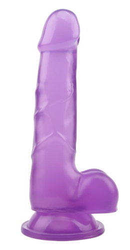 Фалоімітатор реалістичний на присоску фіолетовий CHISA 7.7 Inch Dildo - 2