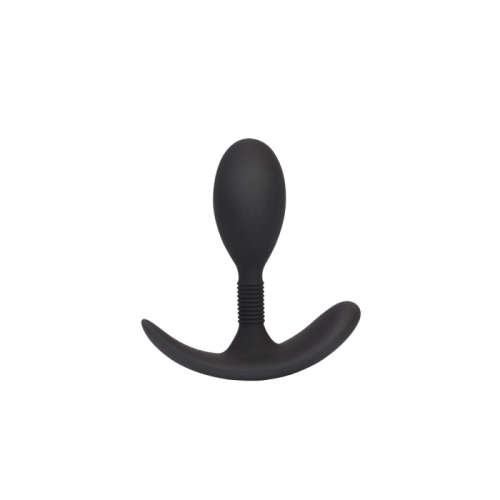 Анальная пробка с ручкой черного цвета Chisa Anal Play Plug - 2