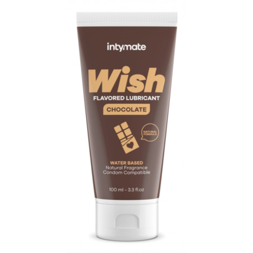 Оральный лубрикант на водной основе со вкусом шоколада Intimateline Intymate Wish 100мл - 1