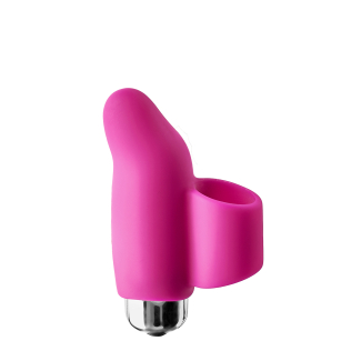 Віброкуля на палець для точки G рожевого кольору Dream Toys FLIRTS FINGER VIBE