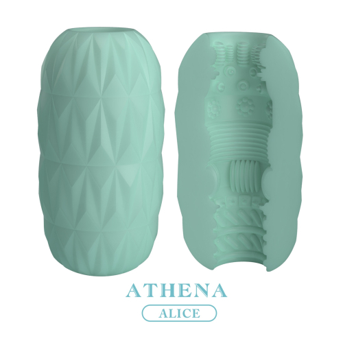 Мастурбатор яйцо бирюзового цвета Lybaile Pretty Love Athena ALICE - 4