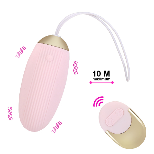 Виброяйцо с пультом дистанционного управления цвет розовый Cottelli Collection Secret egg - 2
