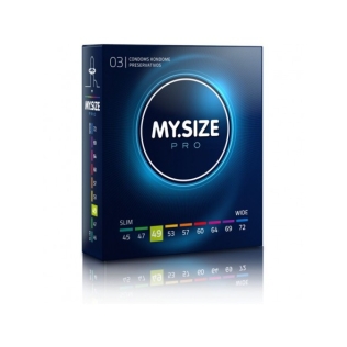 MY SIZE PRO презервативы 49 мм 3 штуки Май Сайз Про тонкие