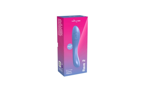 Вібратор для точки G блакитний We-Vibe Rave 2 Twisted Pleasure - 8